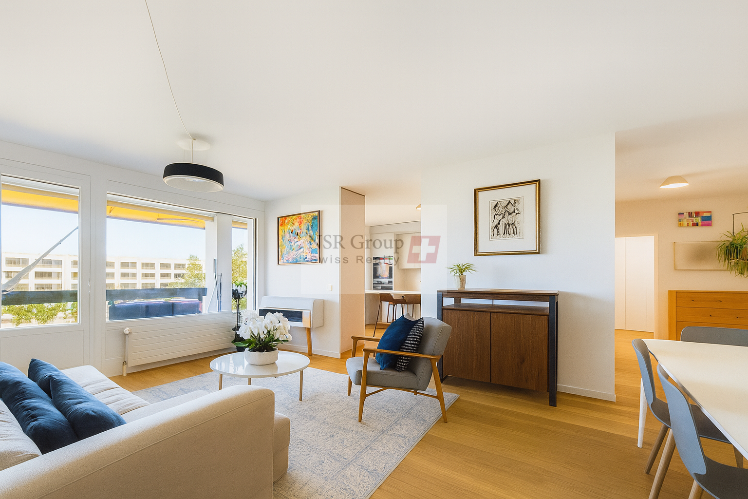 Luxueux Appartement rénové avec Vue lac et Mont Blanc