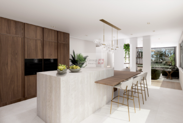 Penthouse with terrace and open views