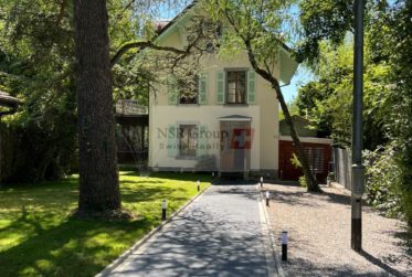 Maison meublée d’exception à louer à Carouge – 297 m² avec jardin et dépendance