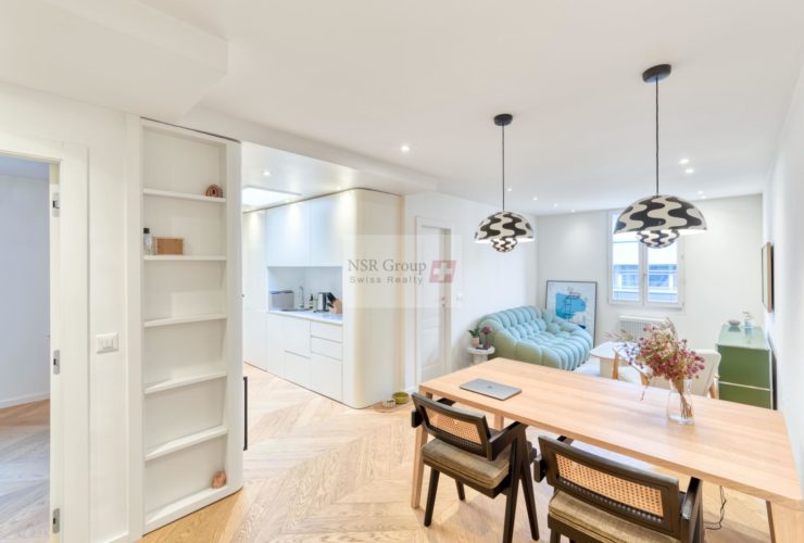 Exclusivité - Appartement entièrement rénové au cœur de Genève