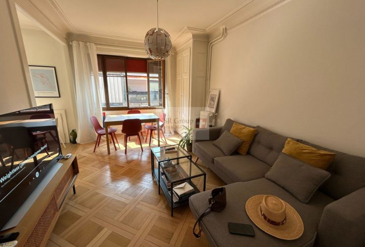 Bel appartement rénové au cœur des Eaux-Vives