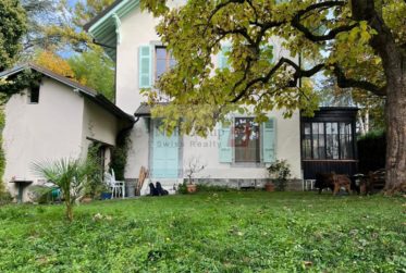 Maison meublée d’exception à louer à Carouge – 297 m² avec jardin et dépendance
