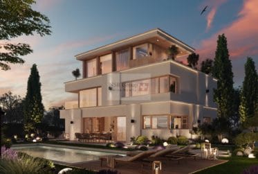 Vésenaz centre - Villa avec piscine et vue lac