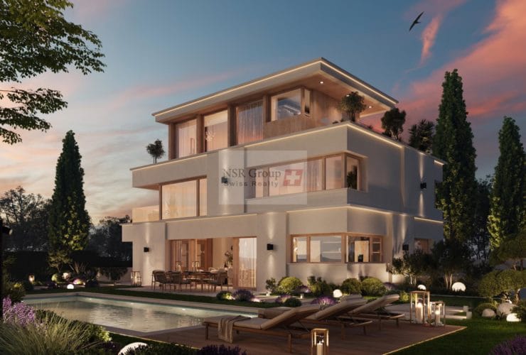 Vésenaz Village - Contemporary Detached Villa with Pool